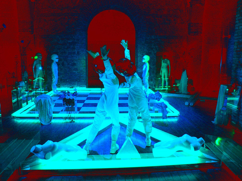 Il Giardino dei Veleni di Vincenzo Ceccato - Performance multimediale al Teatro Sala uno - Roma