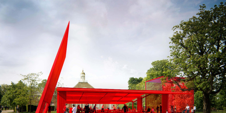 Summer pavilion Serpentine Gallery London 2010