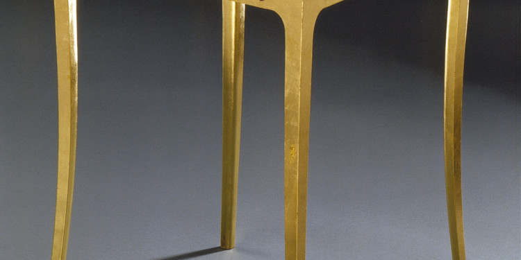 Elizabeth Garouste & Mattia Bonetti Side Table Petite Etoile, 1991 Rock crystal, amethyst, gilded wood Produced by Eva-Maria Melchers Courtesy of Edizioni Galleria Colombari, Milan