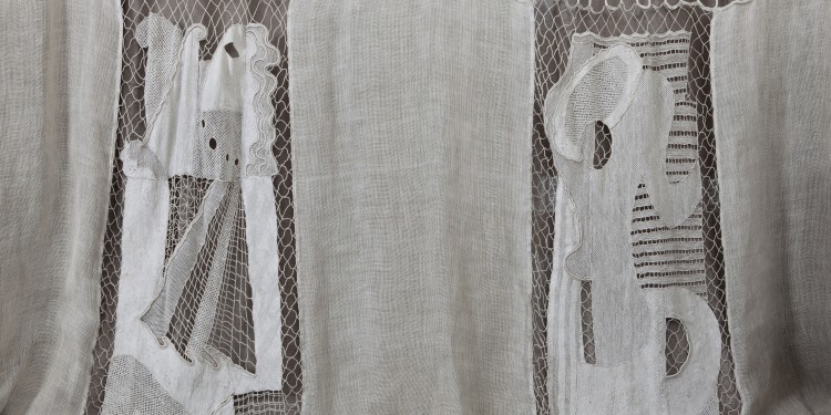 Levi Montalcini Futurist Curtains, 1932-1934 Edition of 4 300 x 300 cm Courtesy of Galleria Rossella Colombari, Italy