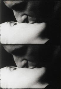 Andy Warhol. Kiss (1963-64). 16mm film (black and white, silent). 54 min. at 16fps. @ 2010 The Andy Warhol Museum, Pittsburgh, PA, a museum of Carnegie Institute. All rights reserved. Film still courtesy of The Andy Warhol Museum.