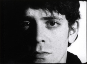 Andy Warhol. Screen Test: Lou Reed (1966). 16mm film (black and white, silent). 4 min. at 16fps @ 2010 The Andy Warhol Museum, Pittsburgh, PA, a museum of Carnegie Institute. All rights reserved. Film still courtesy of The Andy Warhol Museum.