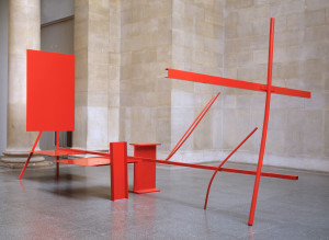 Anthony Caro Early One Morning, 1962 Painted steel and aluminium 289.6 x 619.8 x 335.5 cm Tate, London Photo John Riddy / Copyright Tate, London 2010 Copyright Barford Sculptures Ltd/The artist