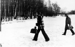 Collective Actions. Appearance Moscow, Izmaylovskoe field. March 13, 1976 Photo documentation Courtesy author and Stella Art Foundation, Moscow