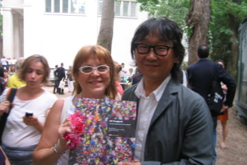 LEE YONG-BACK and RAFFAELLA LOSAPIO at the Venice Biennal 2011