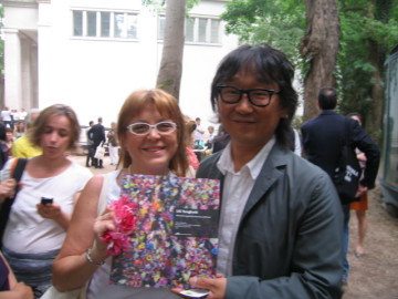 LEE YONG-BACK and RAFFAELLA LOSAPIO at the Venice Biennal 2011