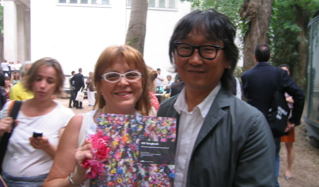 LEE YONG-BACK and RAFFAELLA LOSAPIO at the Venice Biennal 2011