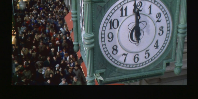 Christian Marclay The Clock, 2010 Edition of 6 Single-channel video Duration: 24 hours Courtesy White Cube, London and Paula Cooper Gallery, New York