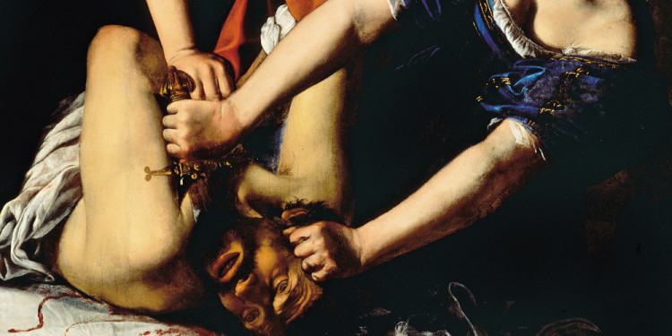 Artemisia Gentileschi Giuditta decapita Oloferne 1612 circa Olio su tela, cm 159 x 126 Napoli, Museo Nazionale di Capodimonte, inv. Q378 © Archivi Alinari, Firenze. Per concessione del Ministero per i Beni e le Attività Culturali