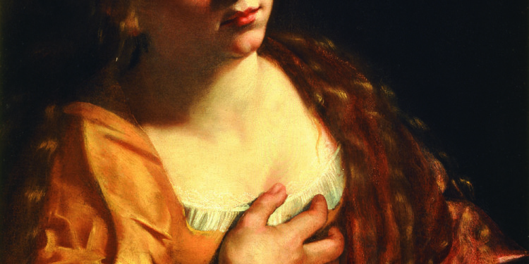 Artemisia Gentileschi Maddalena 1630 circa Olio su tela, ,cm 65,7 x 50,8 Los Angeles, Rita R.R. and Marc A. Seidner Collection © Rita R.R. and Marc A. Seidner Collection, Los Angeles