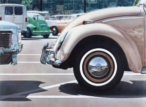 Don Eddy Untitled (Volkswagen) 1971 acryl on canvas 122 x 152 cm Photo © MUMOK, Museum moderner Kunst Stiftung Ludwig Wien, Leihgabe der Österreichischen Ludwig Stiftung