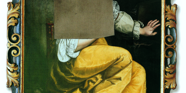 Artemisia Gentileschi Maddalena (composizione mutilata) 1615-18 circa Olio su tela, cm 146,5 x 110 Collezione privata © Collezione Privata