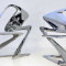Z-Chair, 2011. Zaha Hadid (Iraqi, b. 1950). Stainless steel. 34 5/8 x 24 x 36 1/4 in. Silver. Enrico Suà Ummarino, courtesy of Sawaya & Moroni