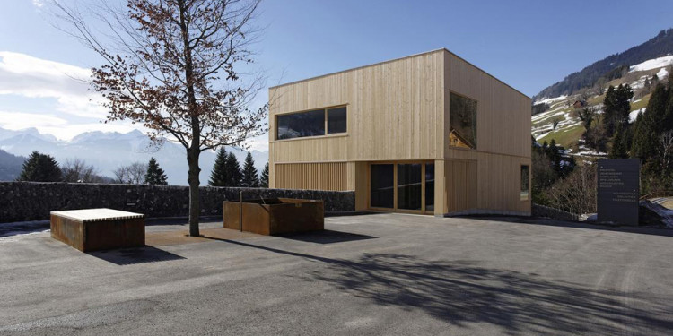 Cukrowicz Nachbaur Architekten ZT GmbH, St. Gerold community centre, Austria, 2008 © HANSPETER SCHIESS FOTOGRAFIE, Trogen