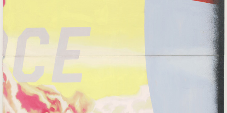 James Rosenquist. F-111 (detail). 1964-65. Oil on canvas with aluminum, 23 sections. 10 x 86′ (304.8 x 2621.3 cm). The Museum of Modern Art, New York. Gift of Mr. and Mrs. Alex L. Hillman and Lillie P. Bliss Bequest (both by exchange). © 2012 James Rosenquist/Licensed by VAGA, New York