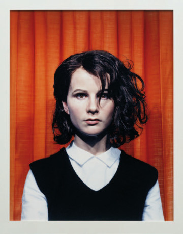 Gillian Wearing, Self Portrait at 17 Years Old , framed c - type print, 115.5 x 92 cm, 2003. Collection of Contemporary Art Fundació ‘ La Caixa ‘, Barcelona © Gillian Wearing, courtesy Maureen Paley, London