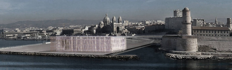 MuCEM (Musée des Civilisations de l'Europe et de la Méditerranée), Marseille. Crédit photographique : Rudy Ricciotti Architecte