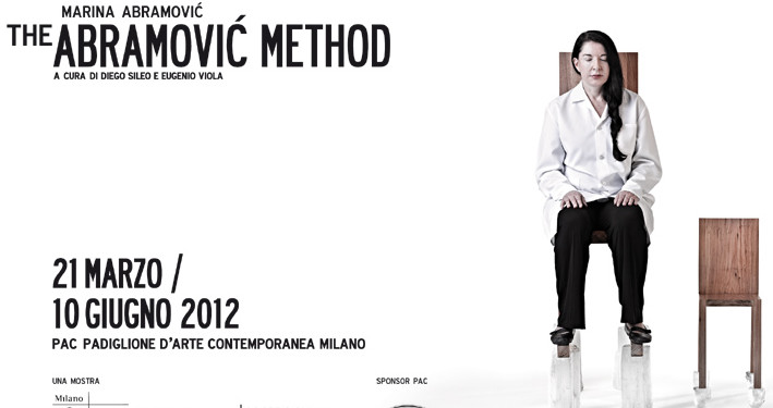 THE ABRAMOVIC METHOD, PAC Milano 2012