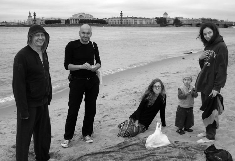 Oleg Vorotnikov, Artur Zmijewski, Zofia Waslicka, Kasper Nienagliadny Sokol, Natalya Sokol. Photo: unknown