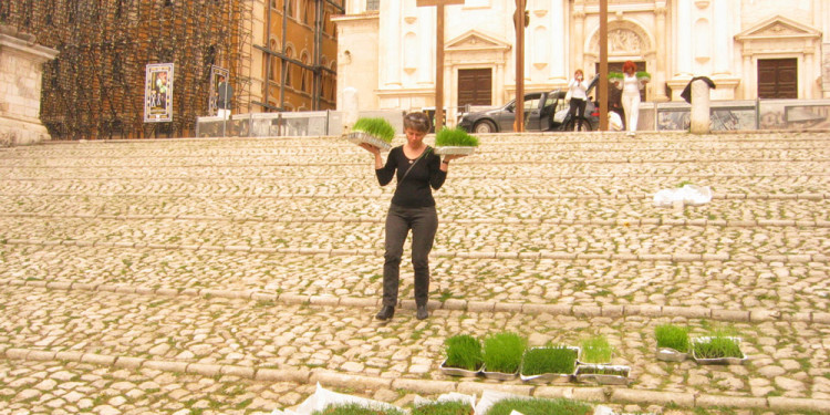 Progetto In Albis Scalinata di San Bernardino, L’Aquila - 4 Aprile 2012