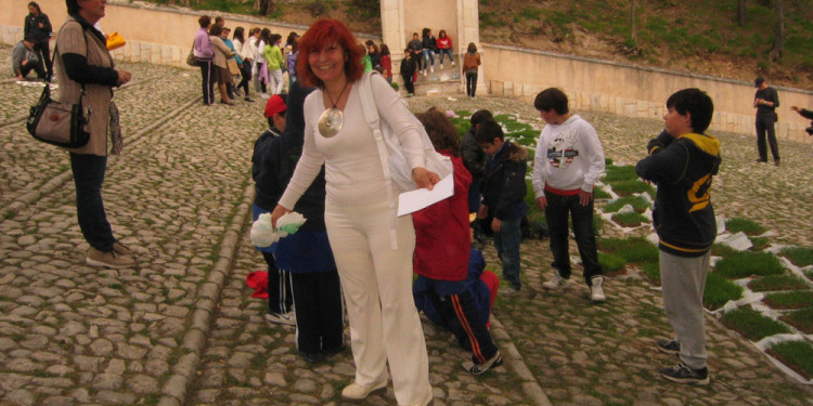 Vittoria Biasi, Progetto In Albis Scalinata di San Bernardino, L’Aquila - 4 Aprile 2012