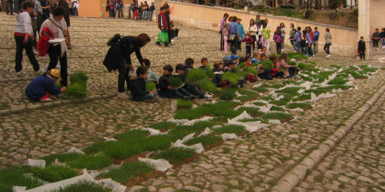 Progetto In Albis Scalinata di San Bernardino, L’Aquila - 4 Aprile 2012