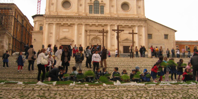 In Albis, Scalinata di San Bernardino, L'Aquila, 4 Aprile 2012