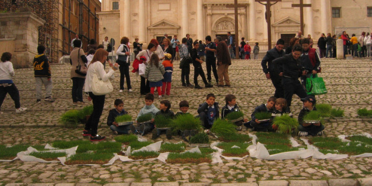 Progetto In Albis Scalinata di San Bernardino, L’Aquila - 4 Aprile 2012