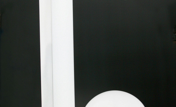 Maïmouna Patrizia Guerresi Fabbrica Minareto plexiglass, neon misure /measures 262 x 81 x 102 cm. Limited edition N1/5 Galleria Paola Colombari