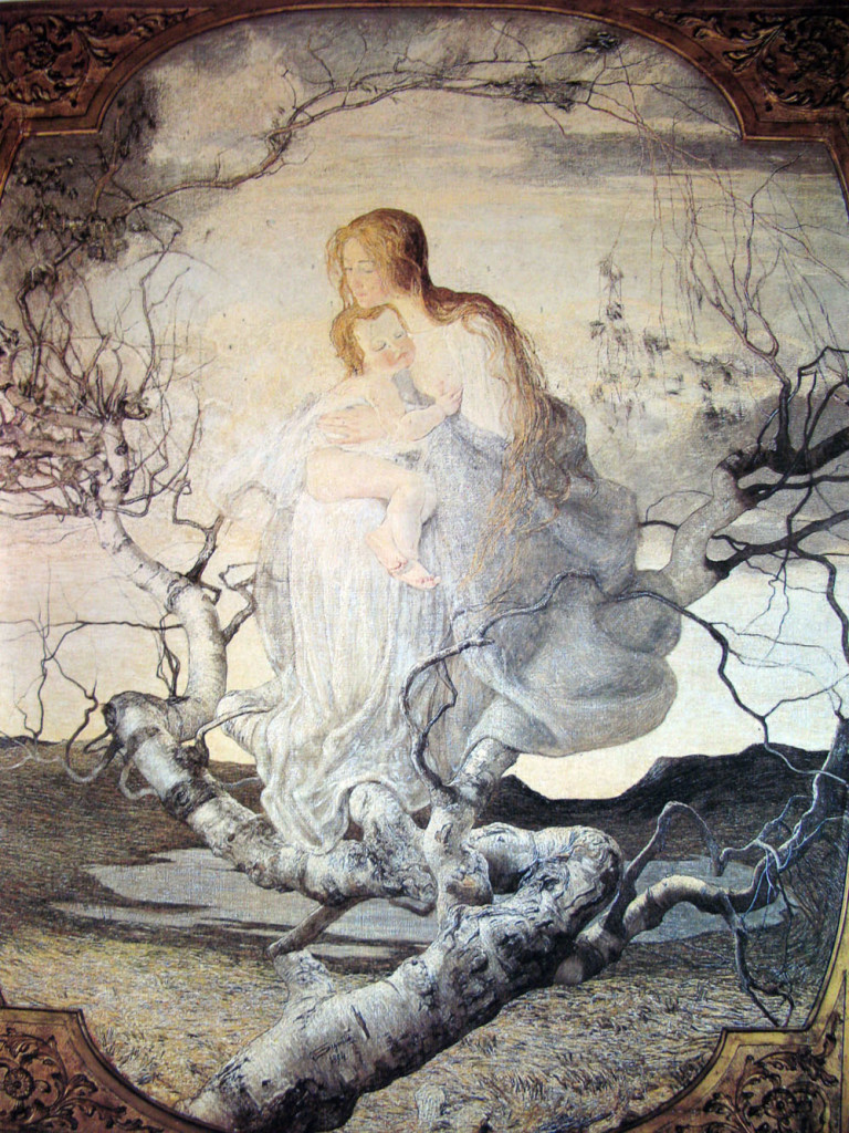 Angel of life, Giovanni Segantini