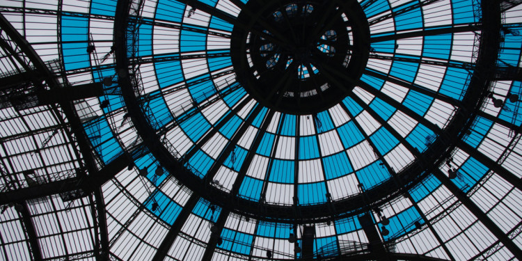 Daniel Buren, Excentrique(s), travail in situ, 2012, Monumenta, Grand Palais, Paris