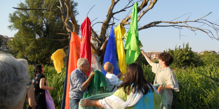 Performance Rainbow in Caffarella