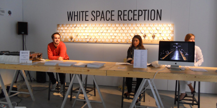 White space reception - via Tortona, settembre 2012