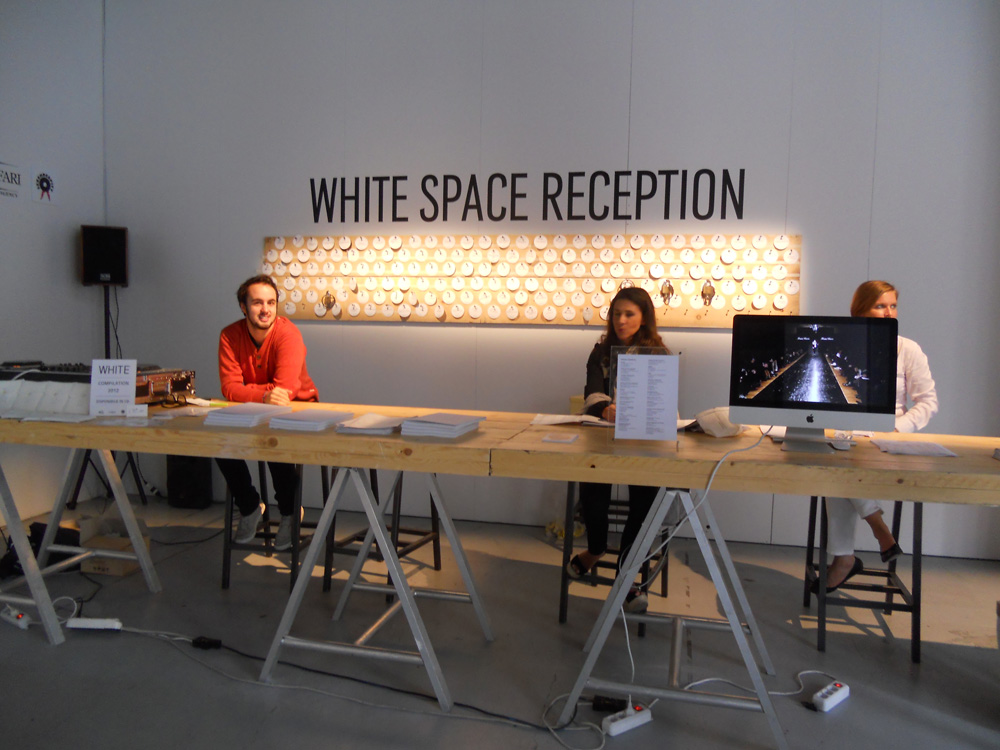 White space reception - via Tortona, settembre 2012
