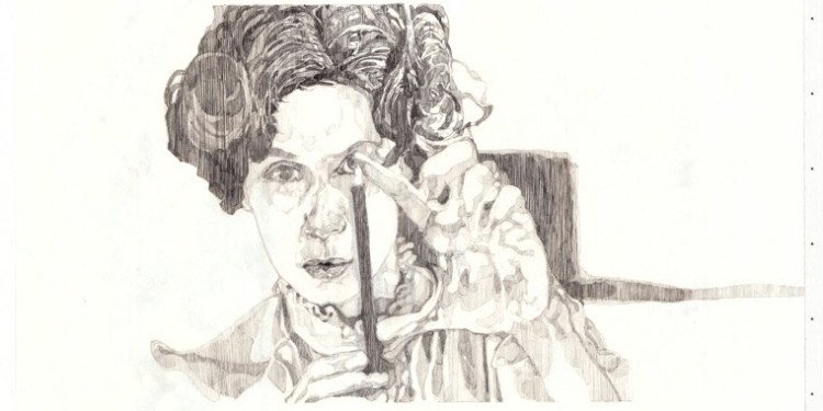 Mechanical Pencil on paper, 2011, 42x59.4 cm. Exhibited at Camera Obscura, Natalie Seroussi gallery