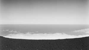 Hiroshi Sugimoto. Revolution Hiroshi Sugimoto, Landscape 005, 1989, Gelatin silver print, 47 x 83 inches © 2012 Hiroshi Sugimoto