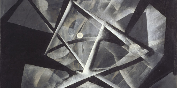 Licht-Bilder: Fritz Winter and Abstract Photography Fritz Winter, Weiß in Schwarz, 1934, Oil on Paper on Canvas, 100,5 x 75,5 cm Museumslandschaft Hessen Kassel, Neue Galerie © VG Bild-Kunst, Bonn 2012