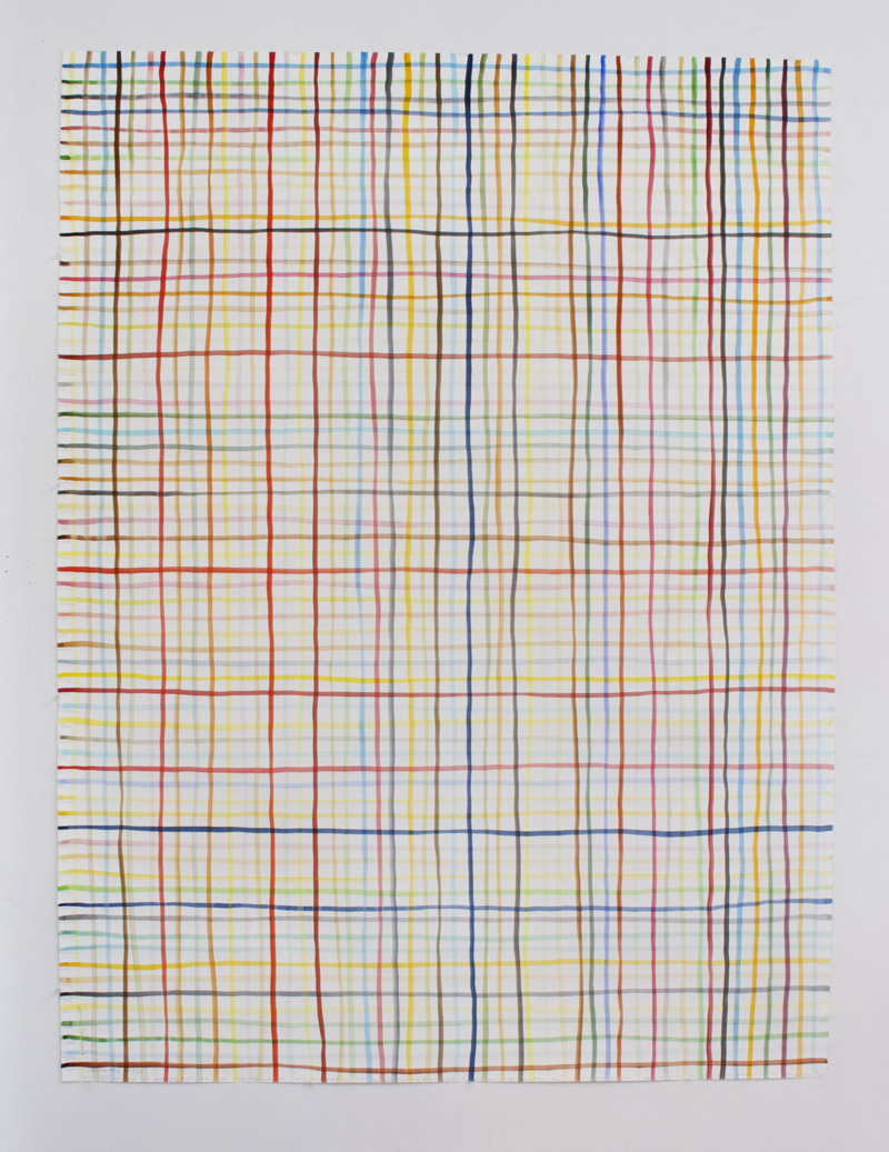 Spencer Finch Untitled (TBC), 2012 Watercolour on paper 129 x 172.7 cm © the artist; Courtesy, Lisson Gallery, London (artwork and detail)