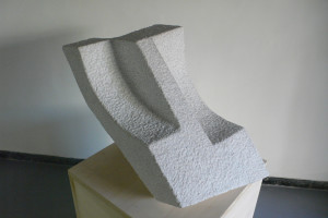 PAOLO DI CAPUA, Suspended Space, 1988 cm 52 (h), Marmo/Marble di/of Pietrasanta