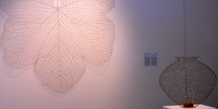 KWANG-HO JEONG, The Leaf 711210, 2007, Copper wire, 210 x 210 cm