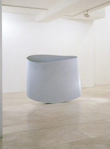 IN-KYUM KIM, Space-Less, 2009, Primer Surface Coating on Stainless Steel, 120x146x17cm