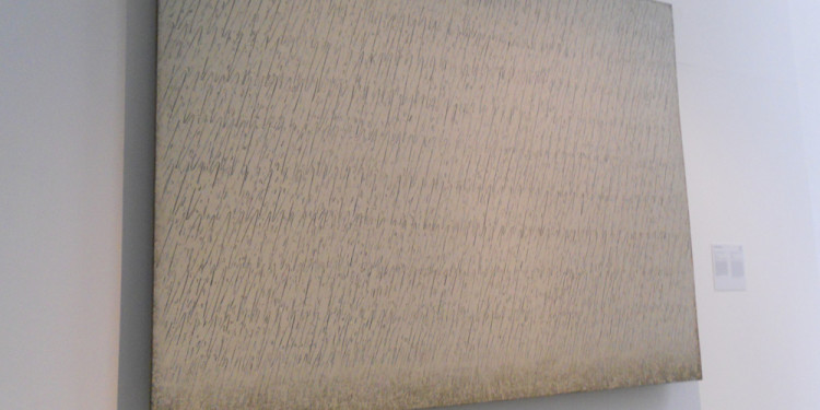 SEO-BO PARK, Ecriture No.43-78-79-81, 1981, Oil on canvas, 193.5 x 259.5 cm