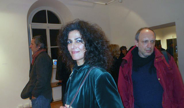 Roberto Caracciolo (sin.), Liliana Malta