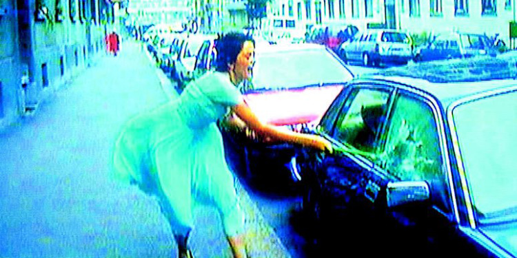 Pipilotti Rist Ever Is Over All, 1997 Audio video installation (video still) © Pipilotti Rist Courtesy: the artist, Hauser & Wirth and Luhring Augustine, New York