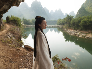 Isaac Julien. Mazu,Turning (Ten Thousand Waves). 2010. Endura Ultra photograph. 80 x 60.3 cm. Courtesy of the artist and Victoria Miro Gallery, London