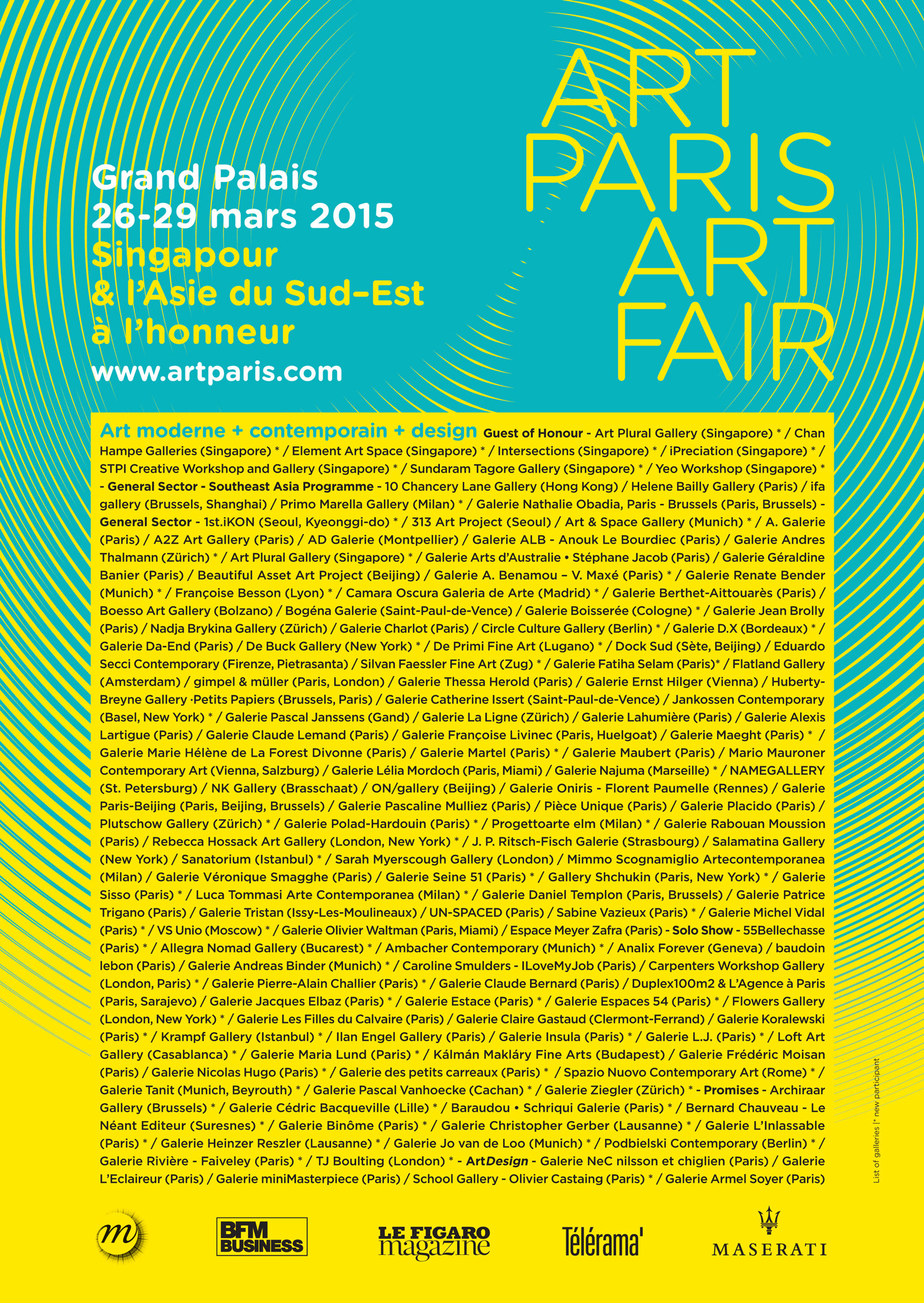 Art-Paris-Art-Fair-List-2015